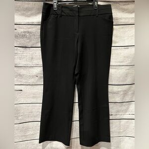 New York & Company Black Women's Dress Pants Office Stretch Size 14